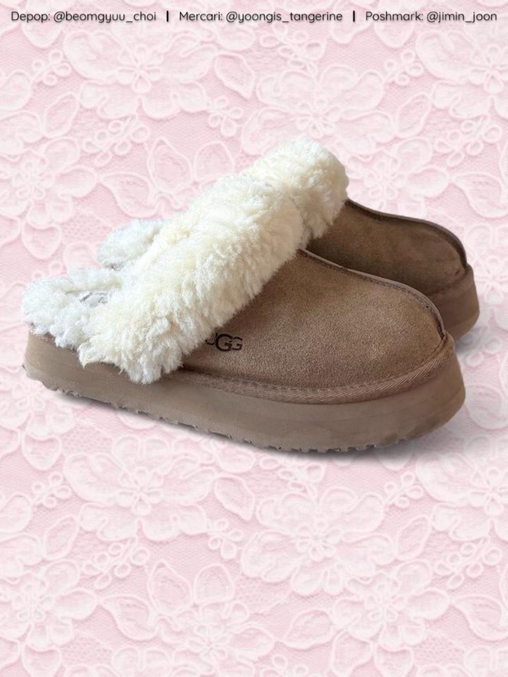 Ugg Disquette platform slippers